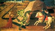 UCCELLO, Paolo St George and the Dragon qt oil painting picture wholesale